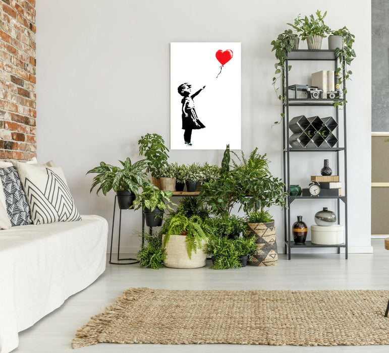 BALLOON GIRL BANKSY CANVAS STREET WALL ART PRINT ARTWORK GRAFFITI -  SOTHEBYS