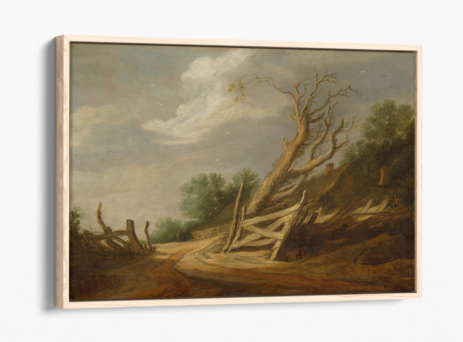 Float Effect Canvas Art - Pieter De Molijn Landscape | Premium Ready To Hang Wall Decor