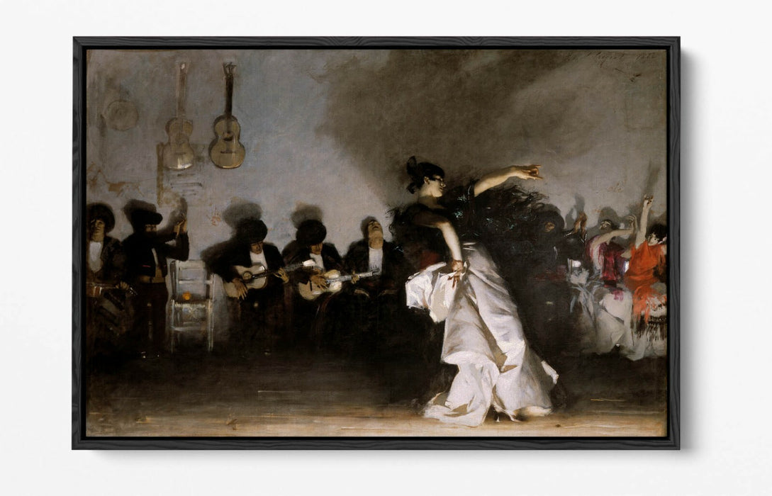 Float Effect Canvas Art – Spanish Dancer Wall Print With Premium Scratch Resistant Finish