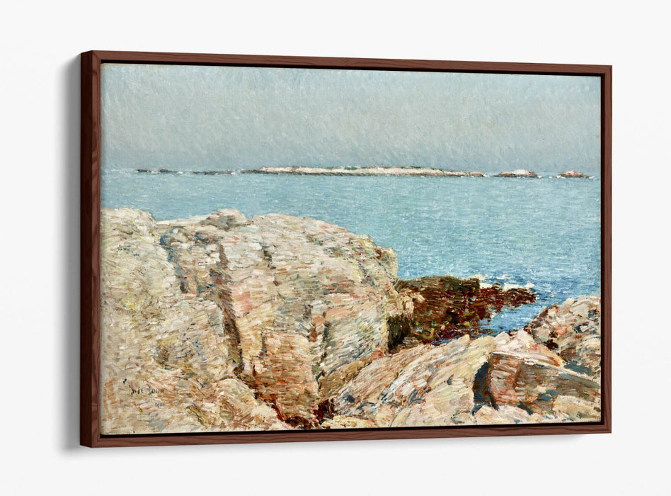 Canvas Wall Art – Duck Island Float Effect Canvas Art Print With Premium Frame