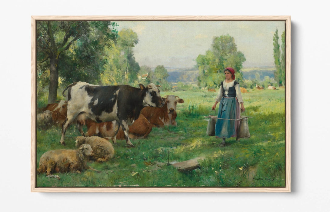 Canvas Wall Art - Float Effect Canvas Print on Custom MDF Frame with Varnish Finish