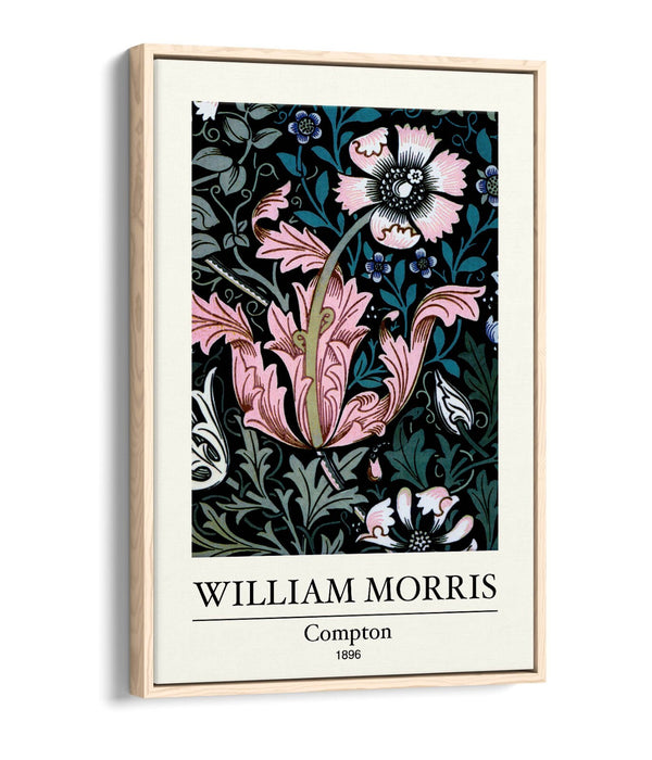 Floral Canvas Art – Handmade British Wall Decor | William Morris Print Canvas