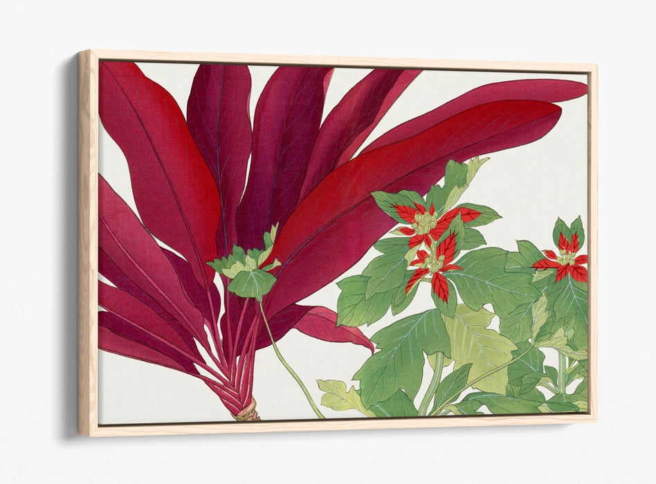 Canvas Wall Art – Premium Float Effect Canvas Print | Handmade Botanical Decor