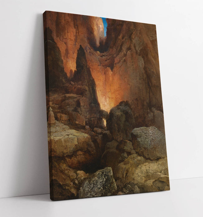THOMAS MORAN, GRAND CANYON OF ARIZONA -CANVAS WALL ARTWORK PIC PRINT