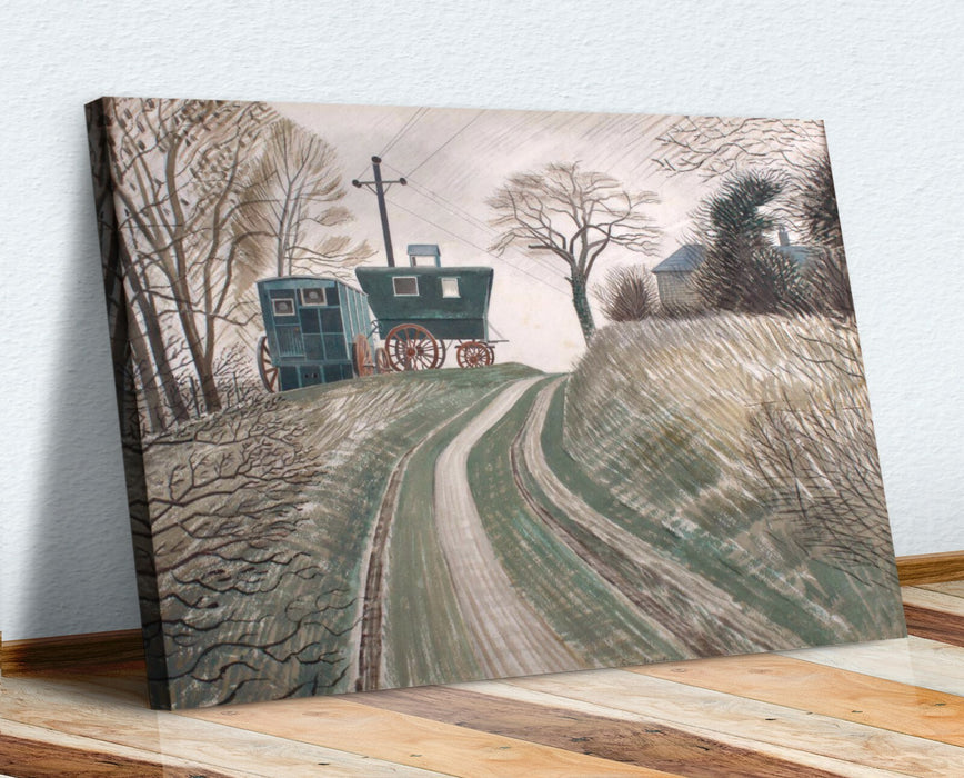 Canvas Wall Art – Eric Ravilious Artwork | 30mm Deep Framed Canvas Print