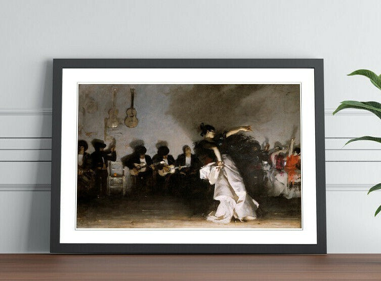 Spanish Dancer Framed Art – John Singer Sargent Classic Wall Art Painting Print UK