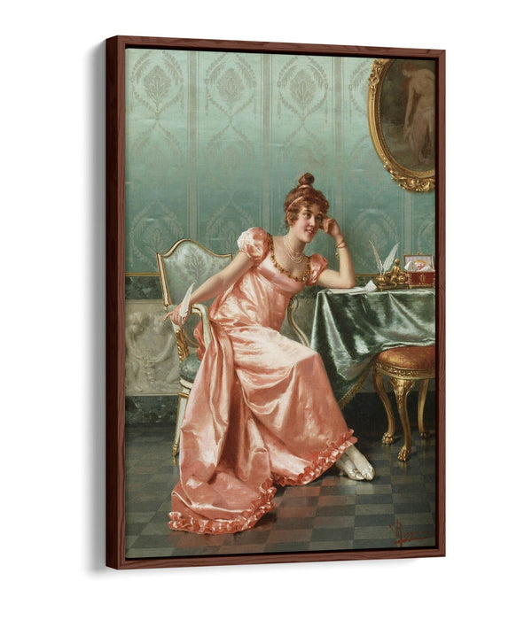 Canvas Wall Art Featuring Vittorio Reggianini | Float Effect Handmade Print