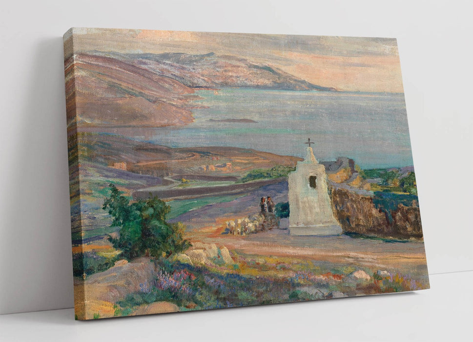 Canvas Wall Art – Coastal Landscape Canvas Print With Premium Varnish Finish