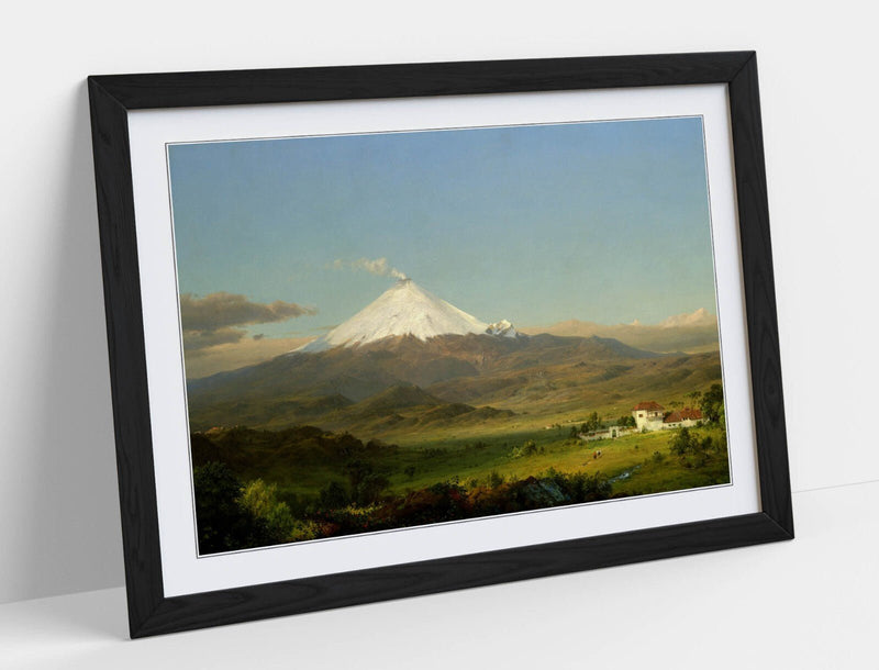 Framed Wall Art – Frederic Edwin Church Cotopaxi Painting Print | Handmade UK Frame