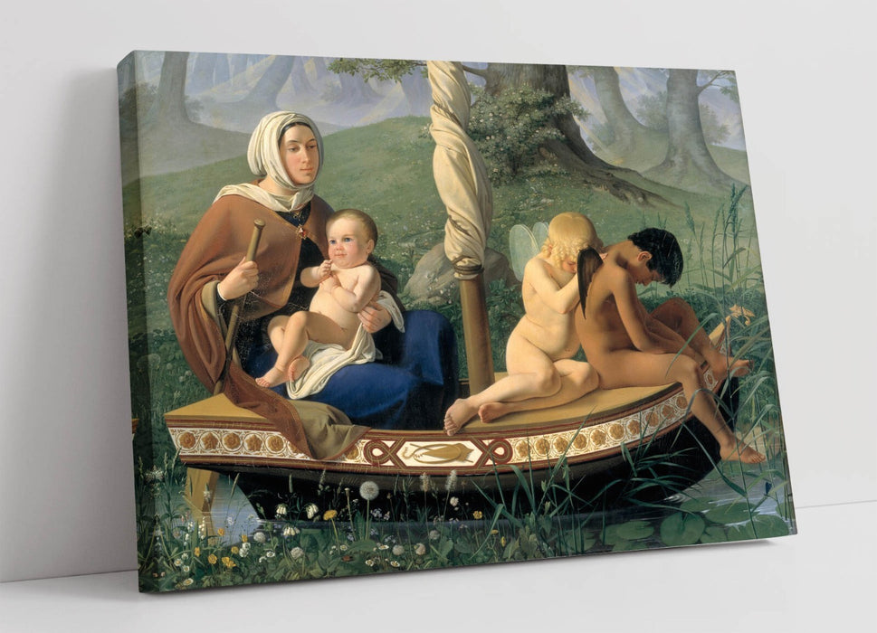 Canvas Wall Art - Ditlev Blunck Infancy Print | Handmade UK Canvas Art