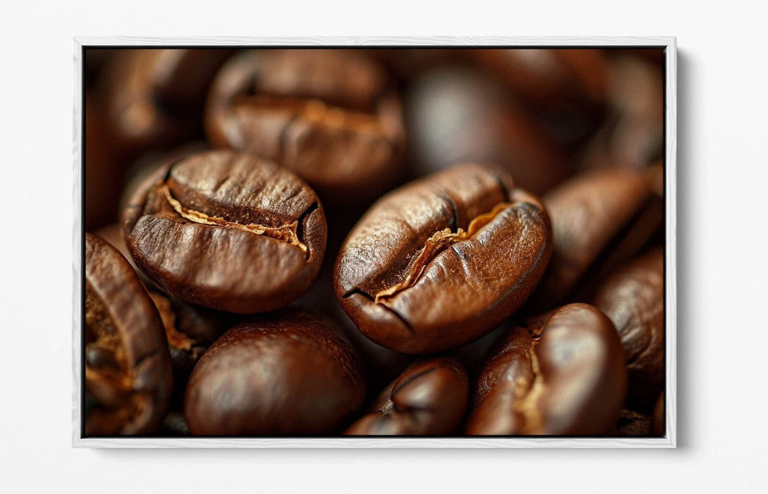Coffee Canvas Art – Handmade Float Effect Canvas Print | Premium Frame, Vibrant Wall Art