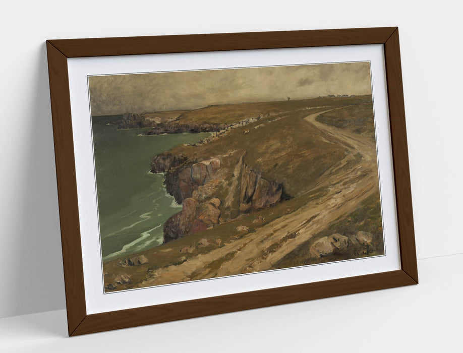 Framed Wall Art - Charles Cottet Print | Coastal Wall Decor | UK Handmade Posters