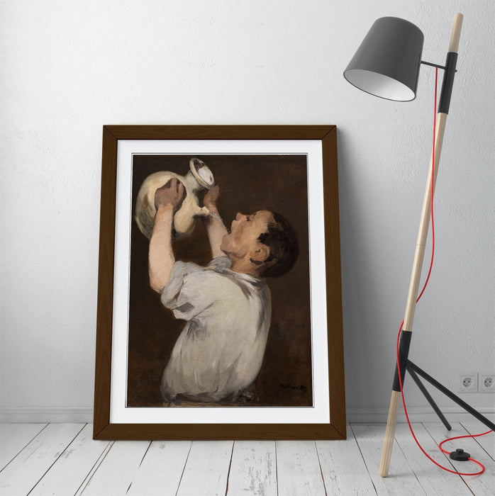 Framed Art Poster – Edouard Manet Boy With Pitcher Print | Handmade UK Frame