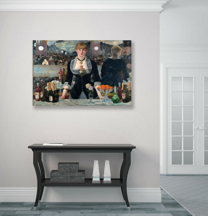 CANVAS WALL ART  PAINTING PRINT ARTWORK Edouard Manet A Bar at Folies Berghre