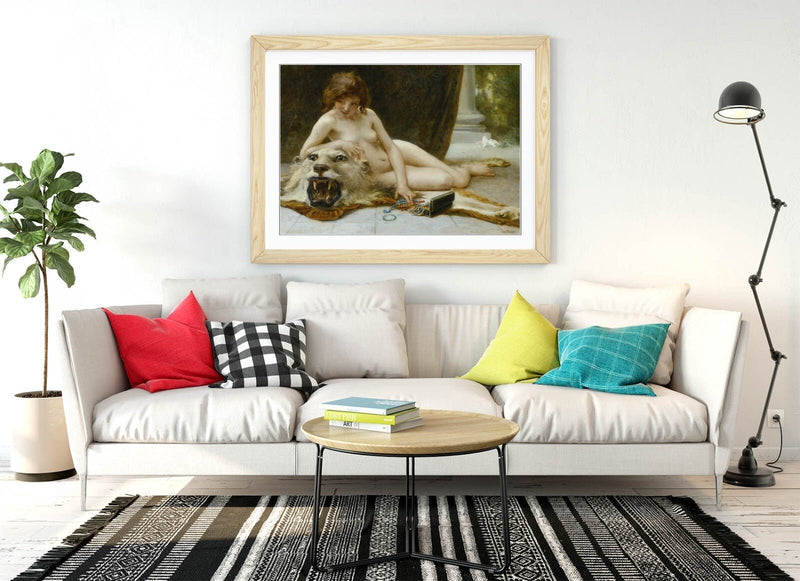Framed Wall Art - Guillaume Seignac Jewelry Box Painting | Matte Paper Poster