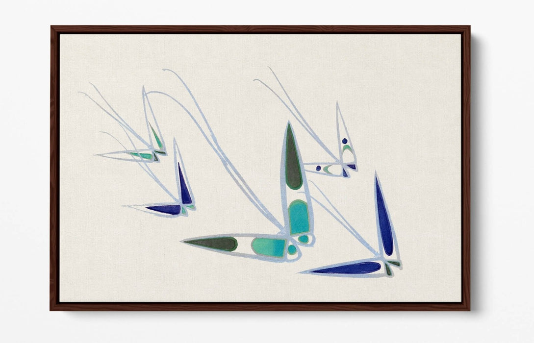 Canvas Wall Art | Vibrant Butterfly Print With Float Effect & Scratch Resistant Finish