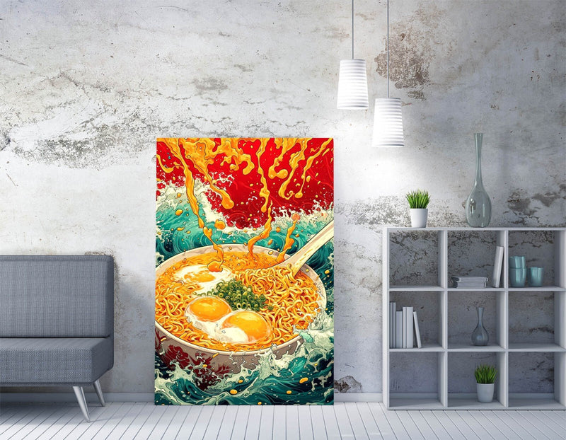 Ramen Canvas Art – Contemporary Japanese Wall Decor | Premium Canvas Print