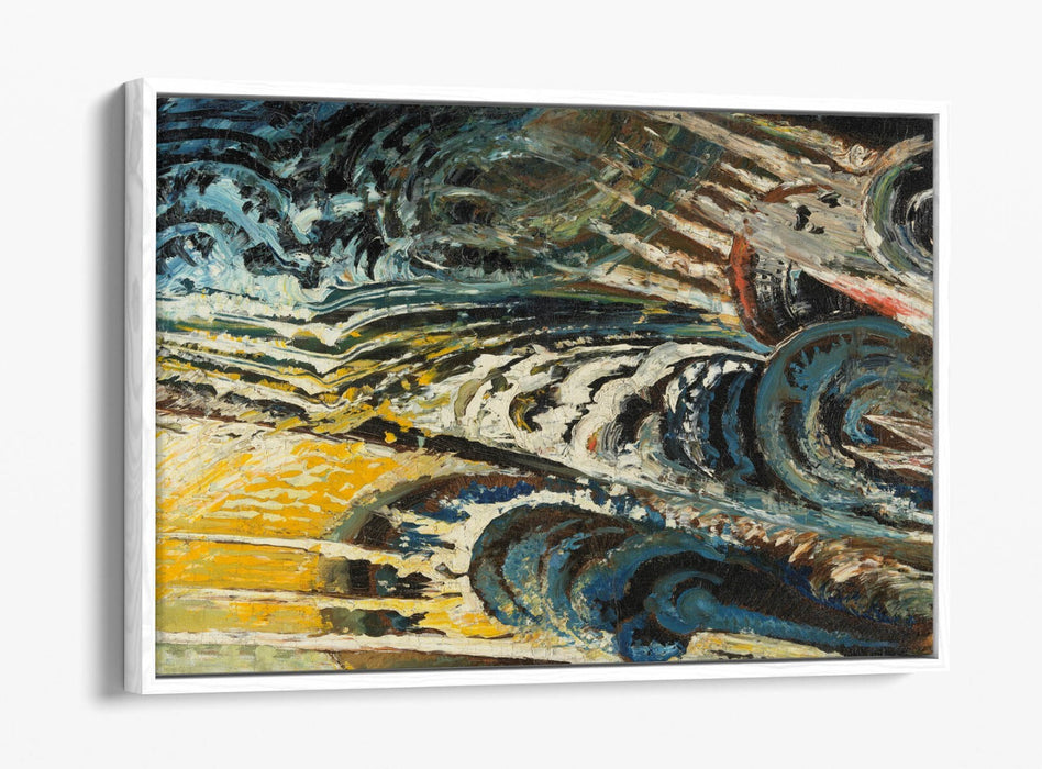 Float Effect Canvas - Abstract Art Print by Chris Lanooy | Premium Varnish Finish