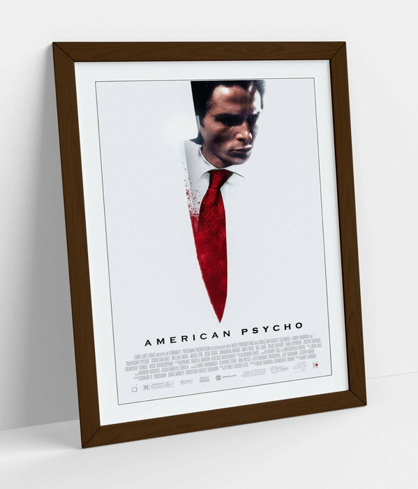 American Psycho Poster - Iconic Movie Print | Framed Wall Art Decoration