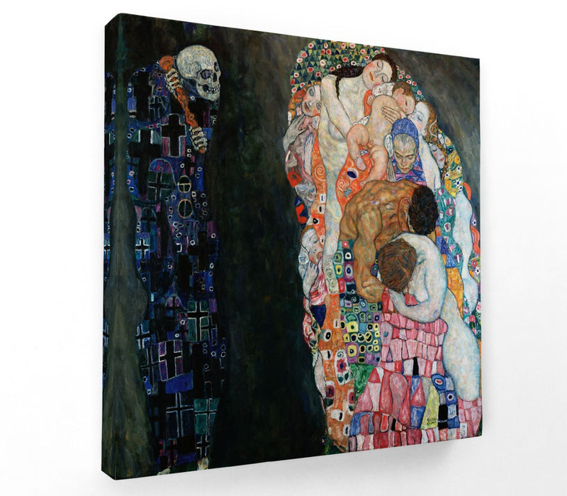 Death and Life CANVAS WALL ART PICTURE PRINT PAINTING Gustav Klimt