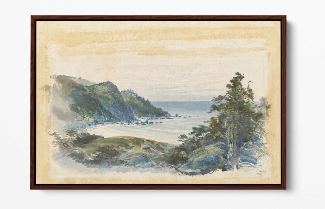 Canvas Wall Art Print - Coastal Float Effect Canvas with Custom Deep MDF Frame