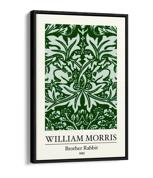 Floral Canvas Art – Premium Float Frame Botanical Canvas Print with Vibrant Color