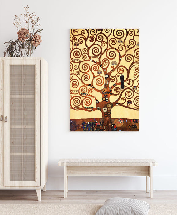 CANVAS WALL ART PRINT ARTWORK PICTURE canvas Gustav Klimt Tree Of Life 47x32in