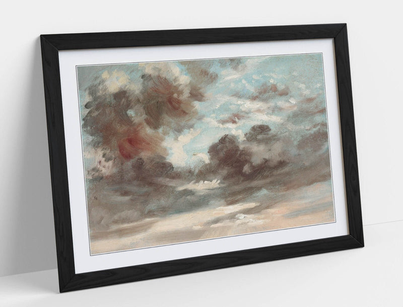 Framed Wall Art - John Constable, Cloud Study | Matte Paper Print, Ready To Hang