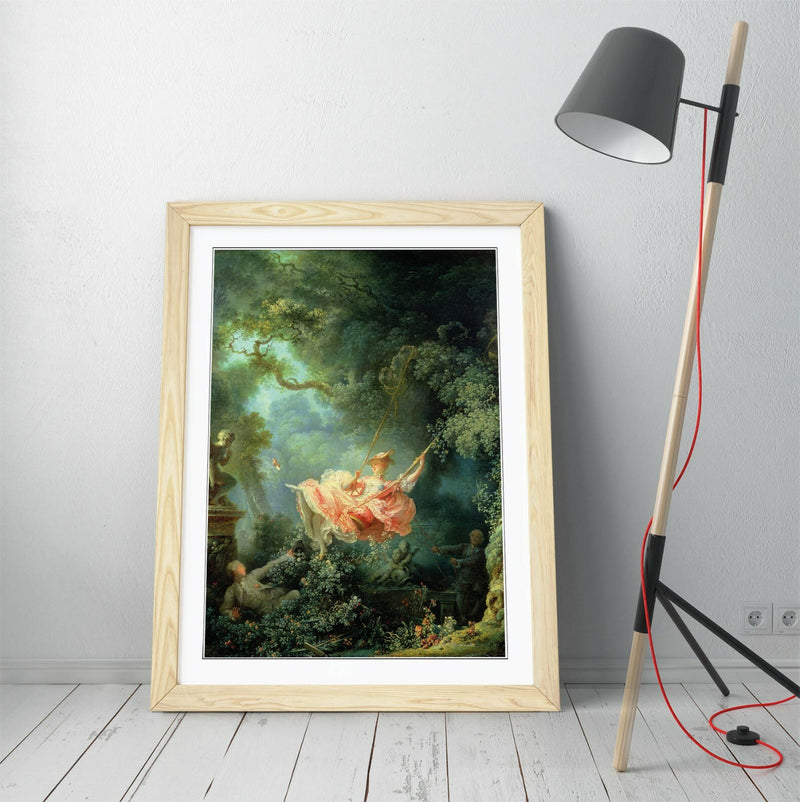 Framed Art Poster - Classic Wall Art Print with Handmade Picture Frame, Matte Finish