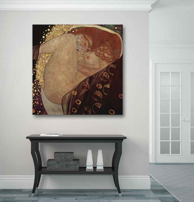 Gustav Klimt Danae CANVAS WALL ART PICTURE PRINT PAINTING Woman - xl options