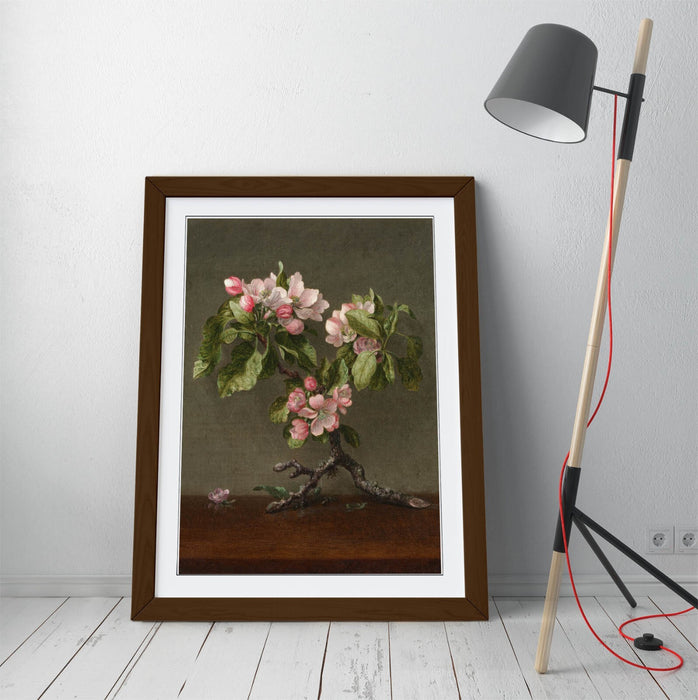 Framed Wall Art - Martin Johnson Heade Apple Blossoms Print | Handmade UK Poster