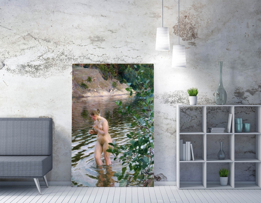 Canvas Wall Art | Custom Framed Anders Zorn Print on Archival Grade Canvas – Ready to Hang