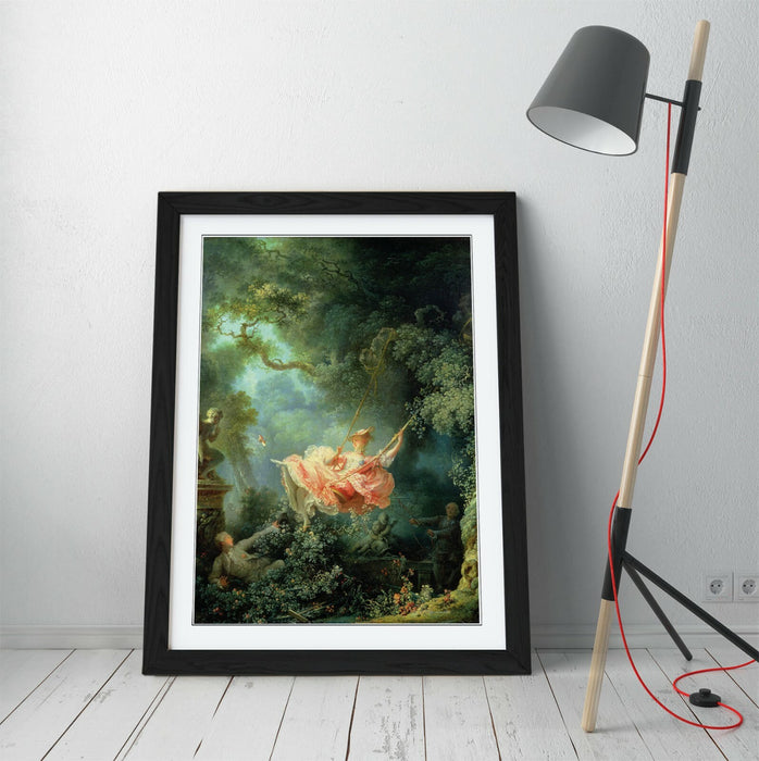 Framed Art Poster - Classic Wall Art Print with Handmade Picture Frame, Matte Finish