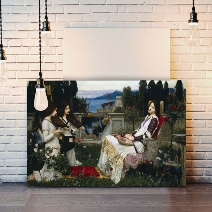 CANVAS WALL ART PRINT ARTWORK PAINTING FRAMED John William Waterhouse St Cecelia