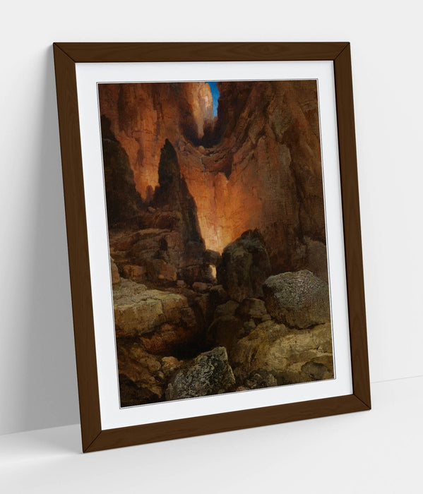 Grand Canyon Framed Art – Thomas Moran Painting | Handmade UK Wall Art Print
