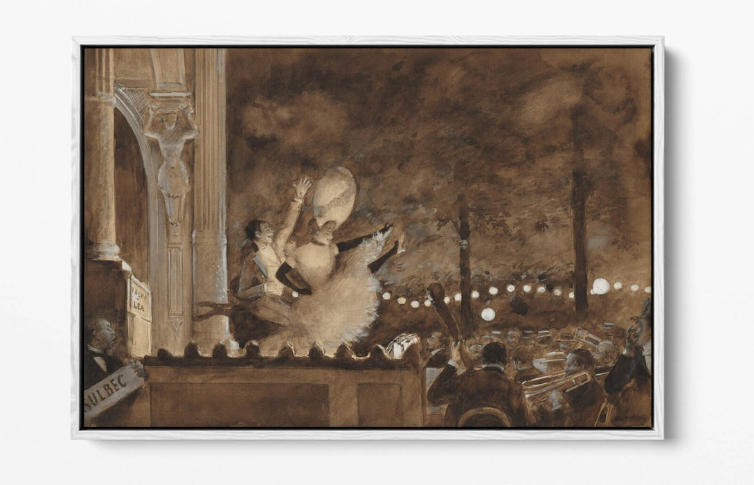 JEAN BERAUD, VALMY AND LEA -FLOAT EFFECT CANVAS WALL ART PRINT