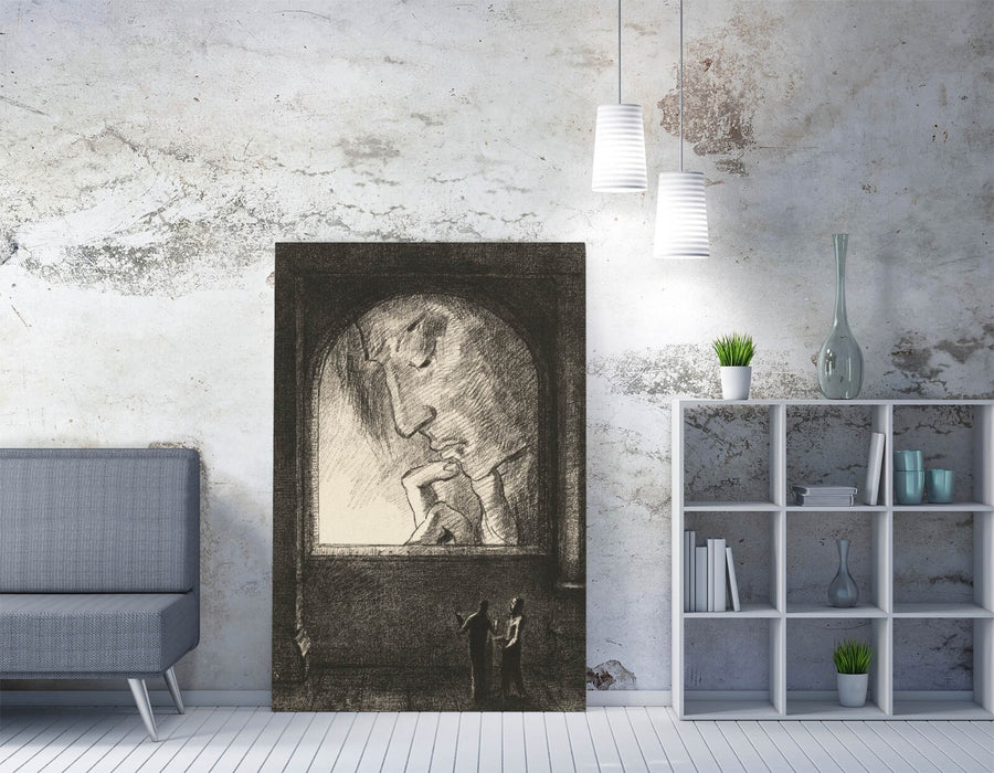 ODILON REDON, LIGHT -CANVAS WALL ARTWORK PICTURE PRINT
