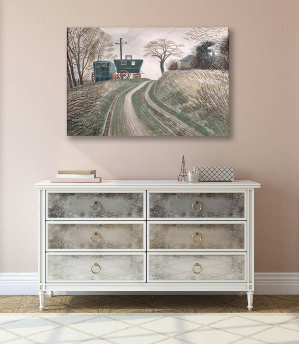 Canvas Wall Art – Eric Ravilious Artwork | 30mm Deep Framed Canvas Print