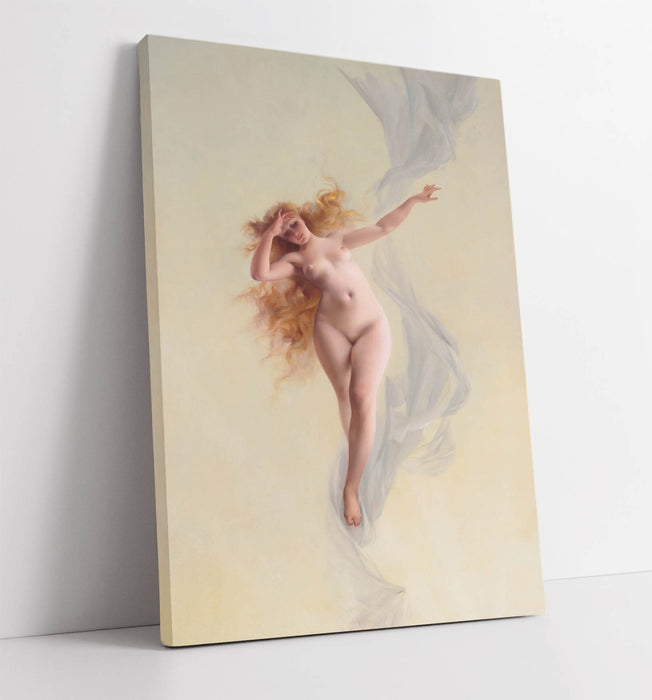Canvas Wall Art Luis Ricardo Falero Dawn | Premium Varnish Coating & Custom Frame