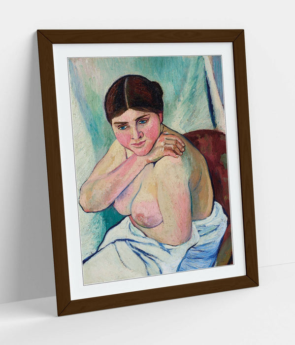 Framed Wall Art - Suzanne Valadon Juliet Sitting In Armchair | Handmade UK Art Print