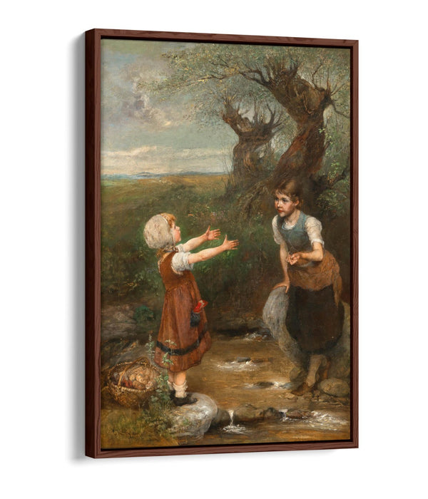 EMIL KEYSER, ASSISTANCE -FLOAT EFFECT CANVAS ART PRINT