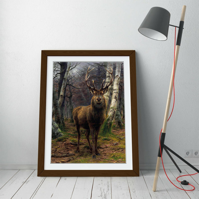 Framed Art Print – Rosa Bonheur King Of The Forest | Handmade Wall Art Decor