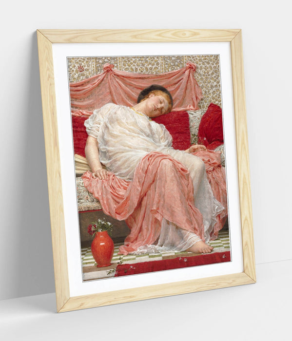 Framed Wall Art - Albert Joseph Moore Jasmine Painting Print | Handmade UK Decor