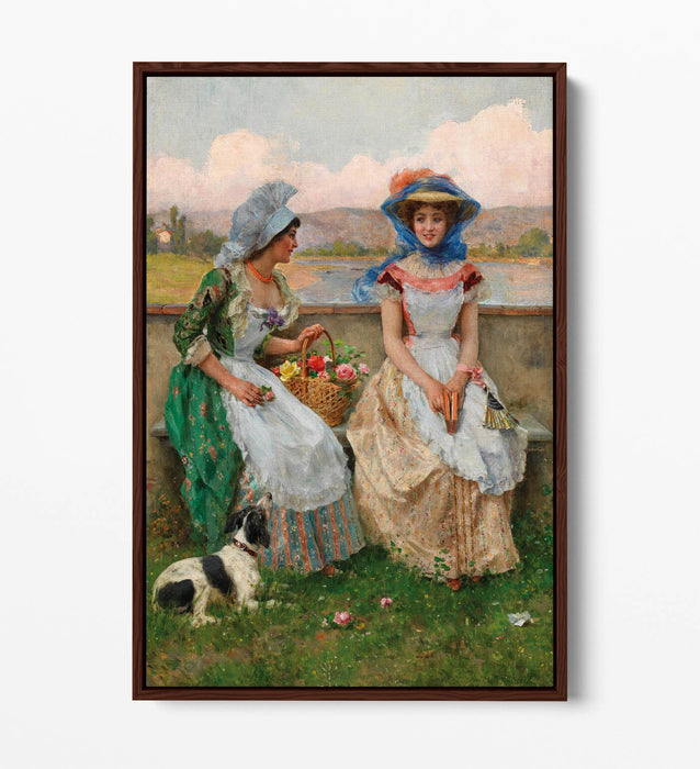 FEDERICO ANDREOTTI, CHAT -FLOAT EFFECT CANVAS WALL ART PIC PRINT