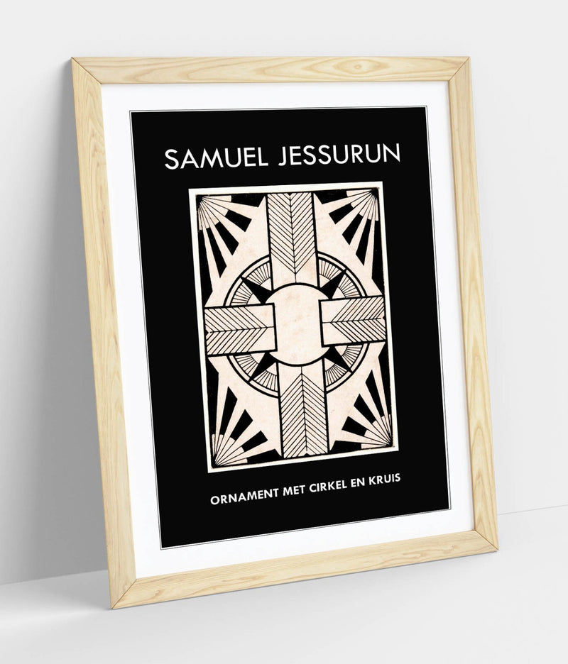 Framed Wall Art Noir Gothic Poster - Handmade UK Picture Print With Woodgrain Frame