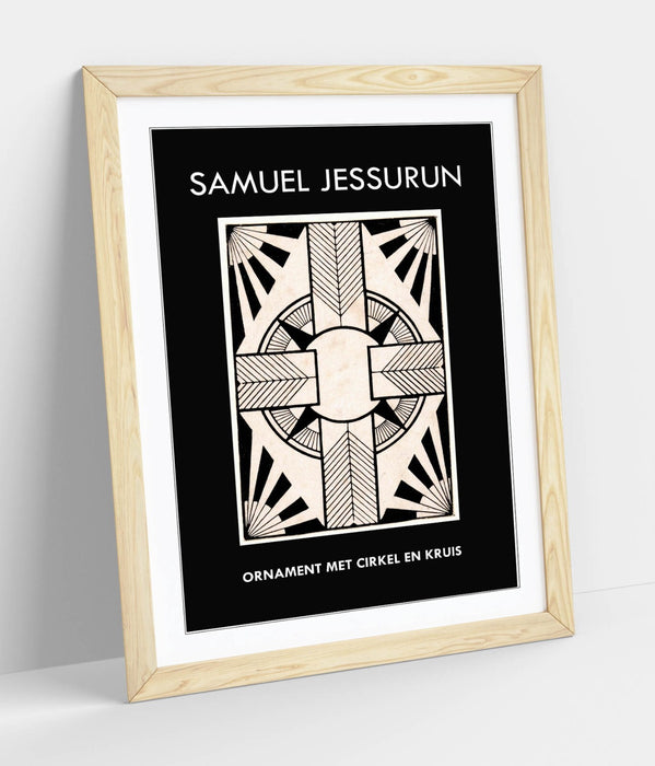 Framed Wall Art Noir Gothic Poster - Handmade UK Picture Print With Woodgrain Frame