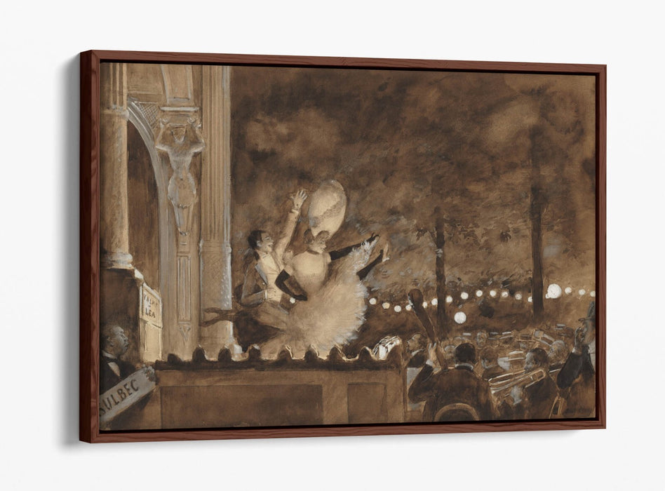 JEAN BERAUD, VALMY AND LEA -FLOAT EFFECT CANVAS WALL ART PRINT
