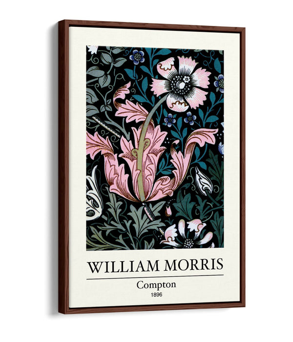 Floral Canvas Art – Handmade British Wall Decor | William Morris Print Canvas
