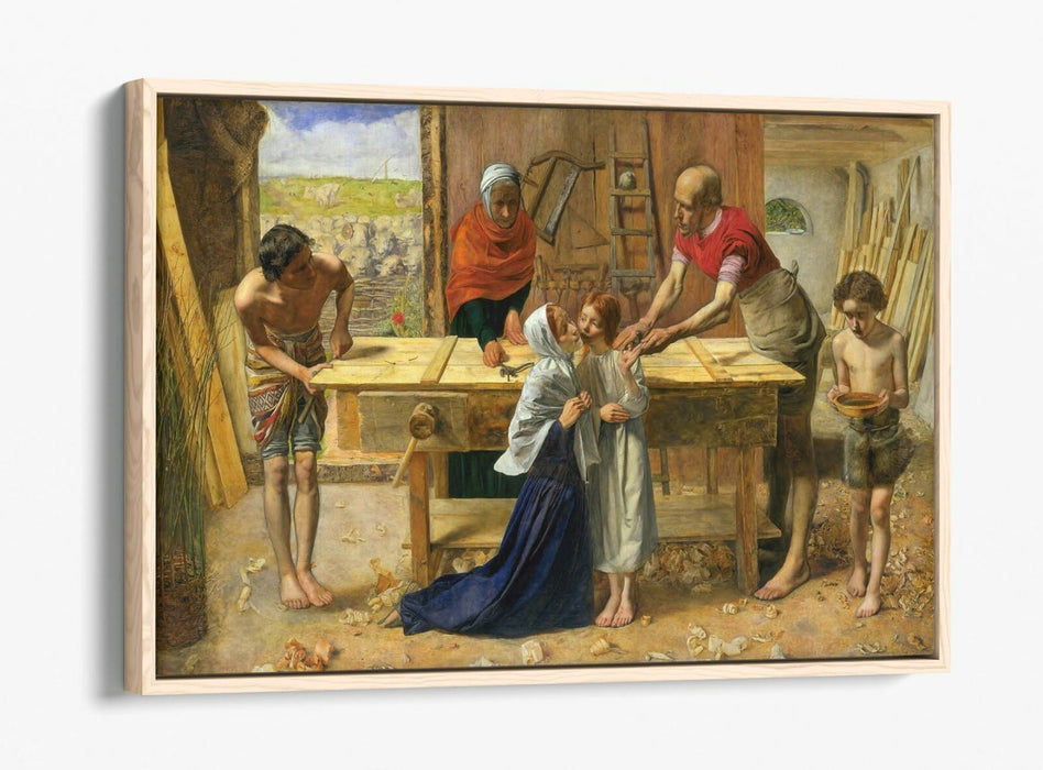 Canvas Wall Art - Handmade Canvas Print on Premium MDF Frame with Float Effect