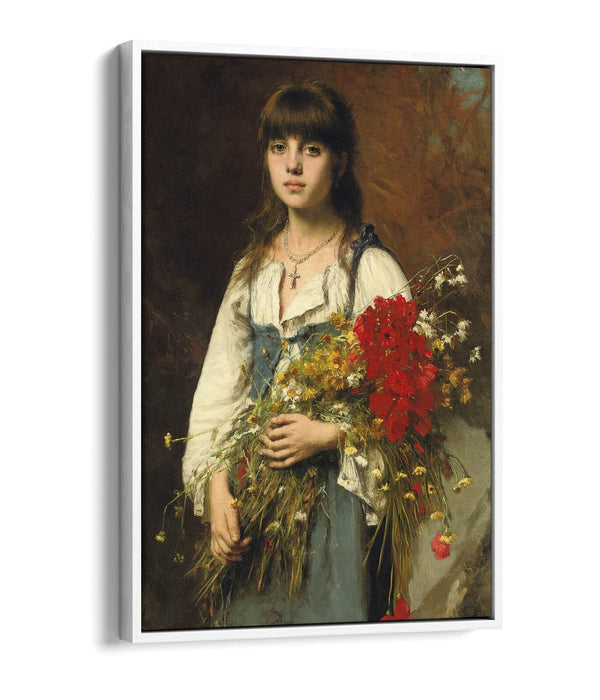ALEXEI HARLAMOV, SUMMERTIME -FLOAT EFFECT CANVAS WALL ART PRINT